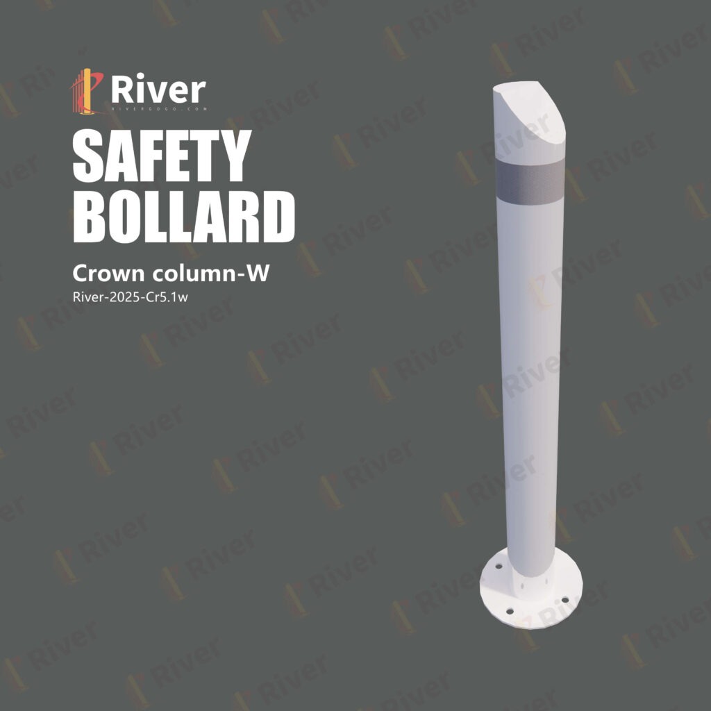 RIVER-S-CROWN Column White